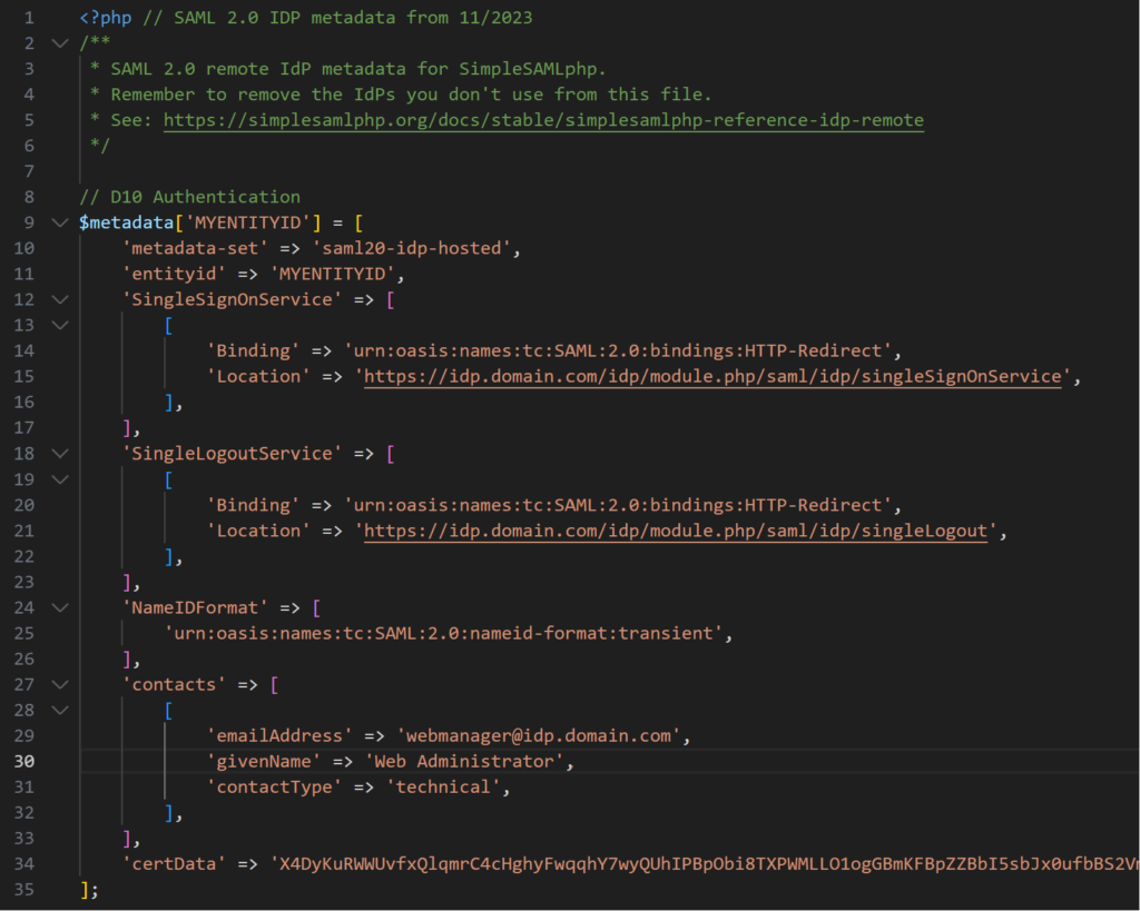Simplesamlphp Integrating SimpleSAMLphp with Drupal using drupalauth4ssp and ...